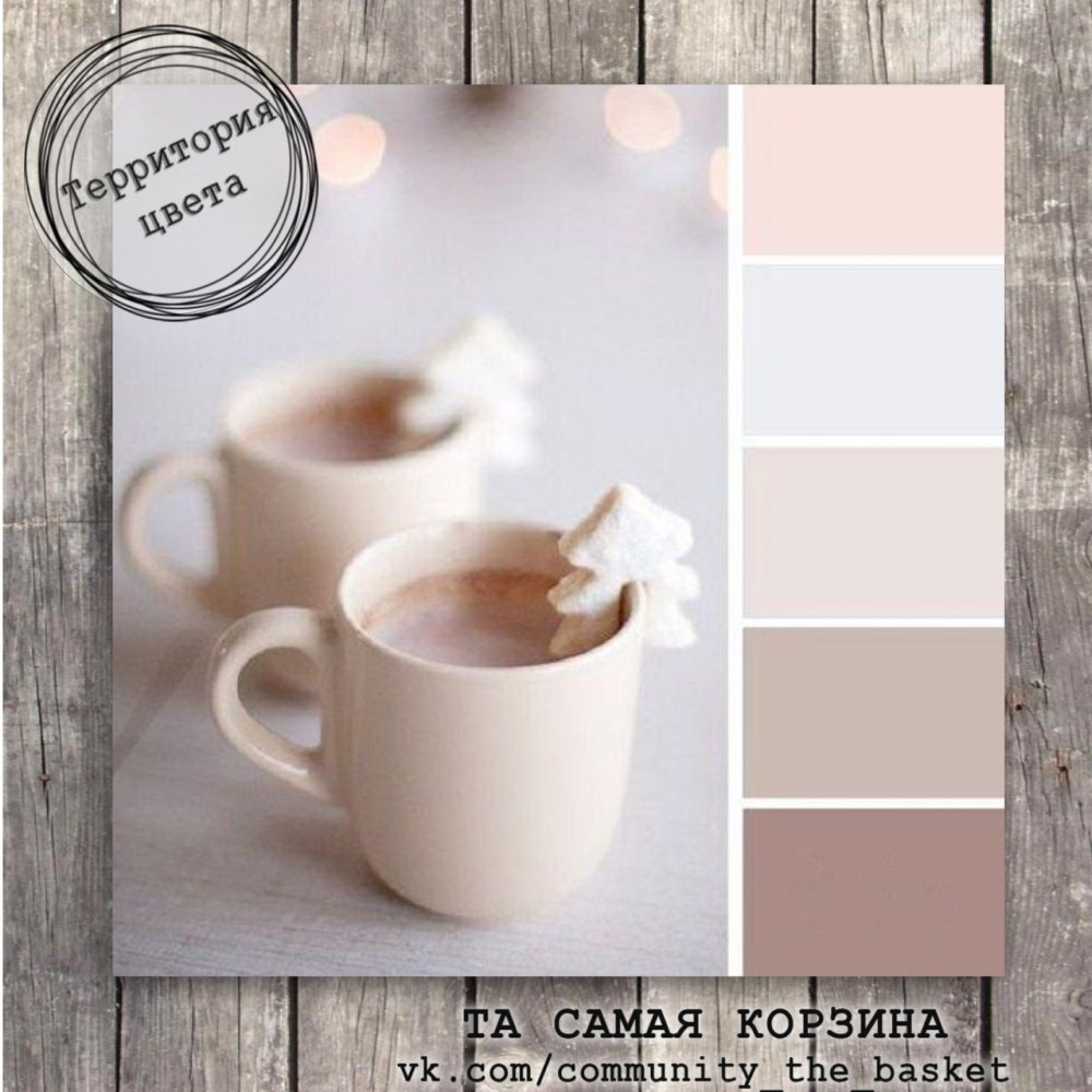 Кофейные цвета палитра