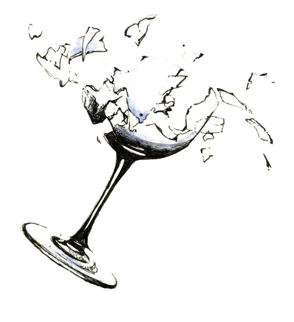Опрокинутый бокал