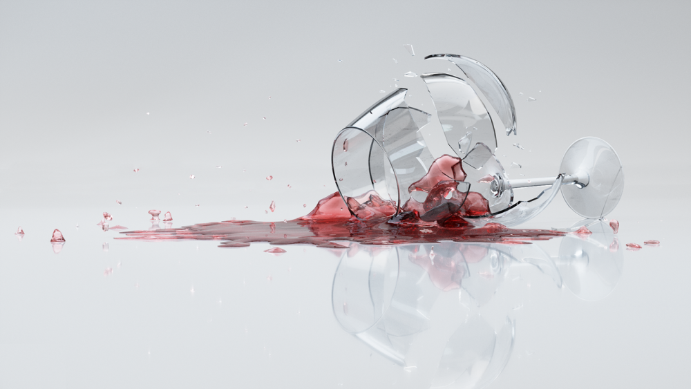 Разбитые бокалы