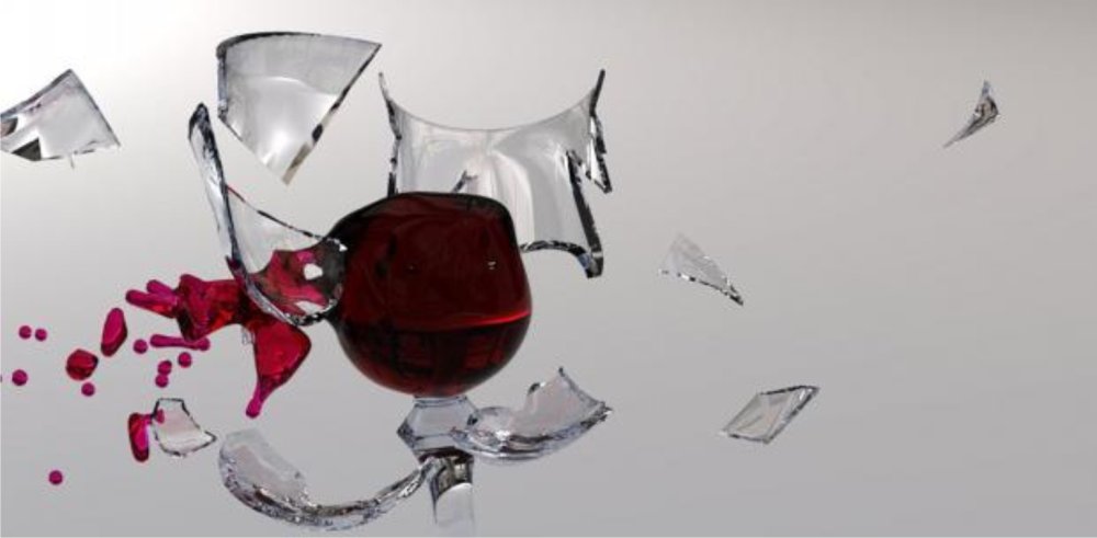 Разбитый бокал