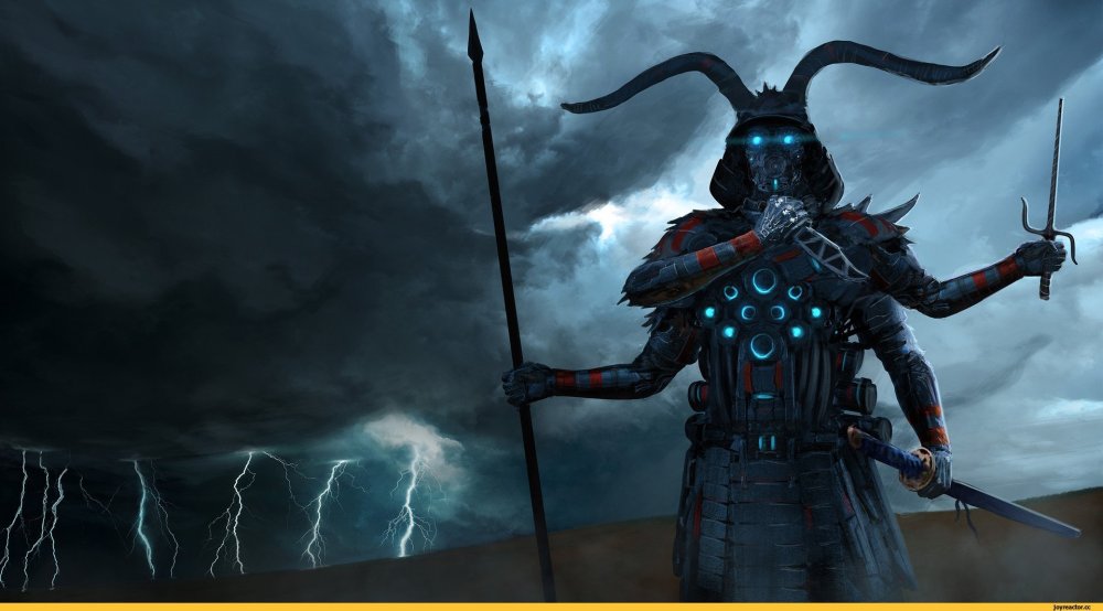 Ронин Самурай демон