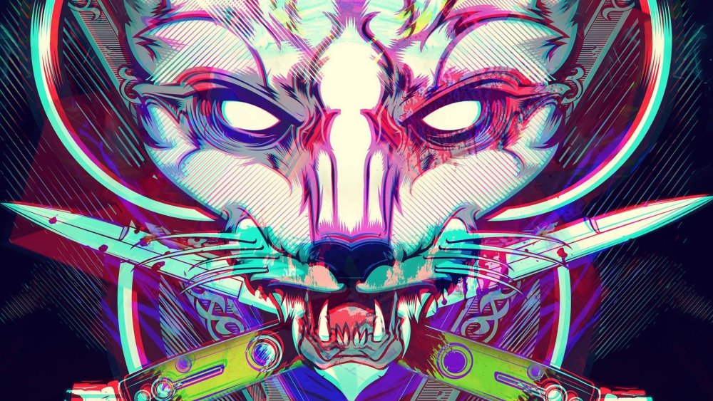 Cyberpunk 2077 Samurai неон