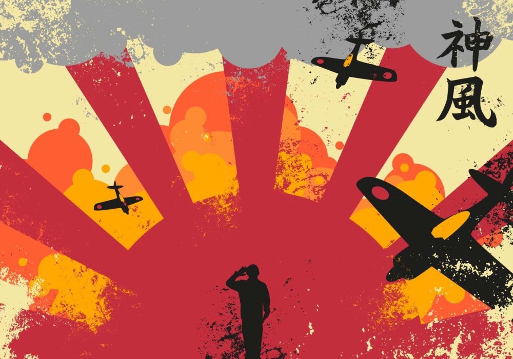 Камикадзе рисунок