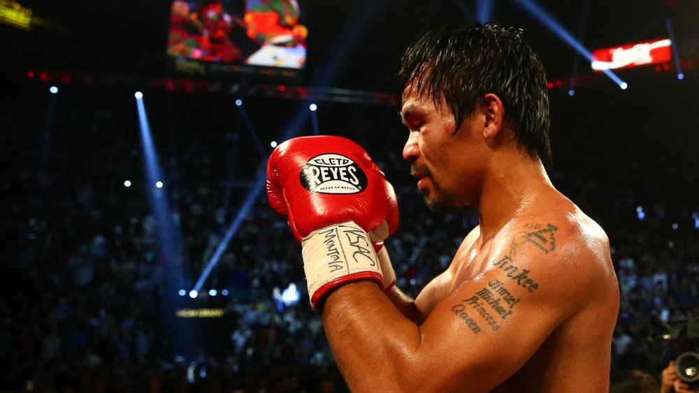 Мэнни Пакьяо улыбается