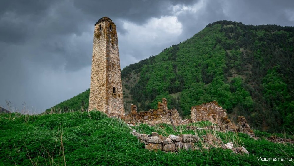 Башни Салги Ингушетия