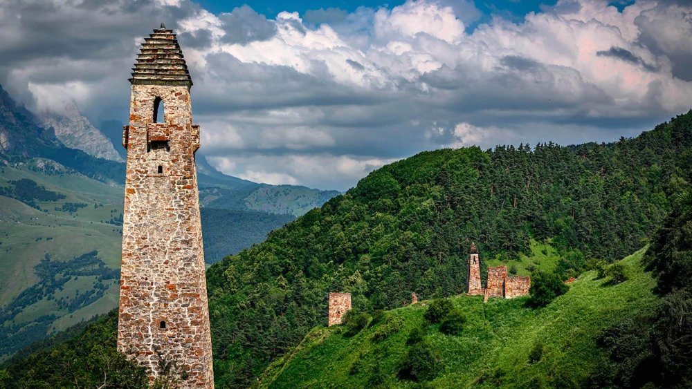 Башня Абисаловых Северная Осетия