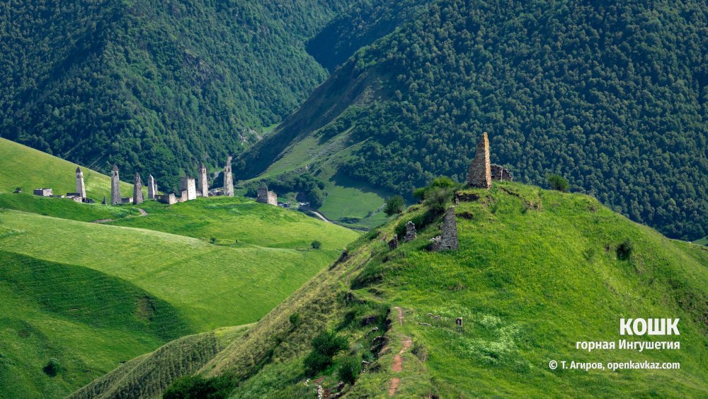 Флаг Ингушетии