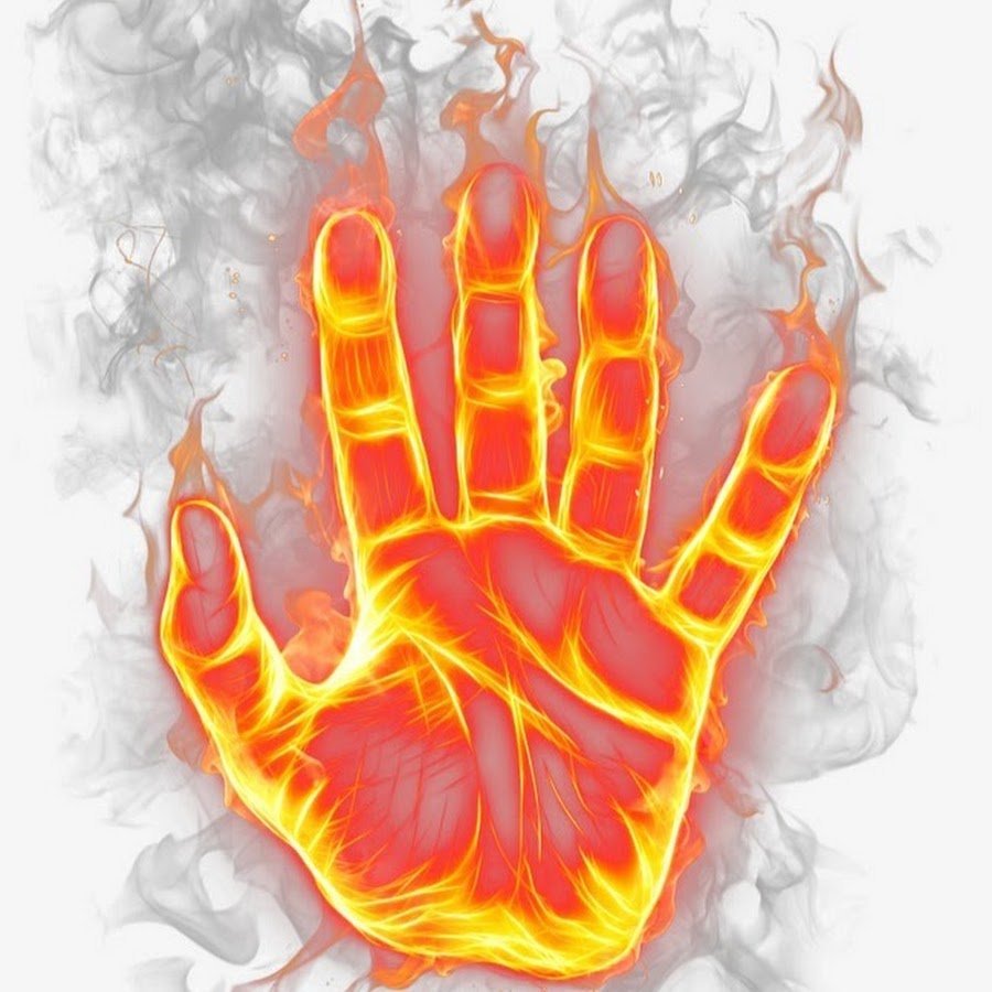 Огонь в руке