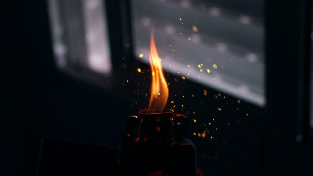 Пламя в руке