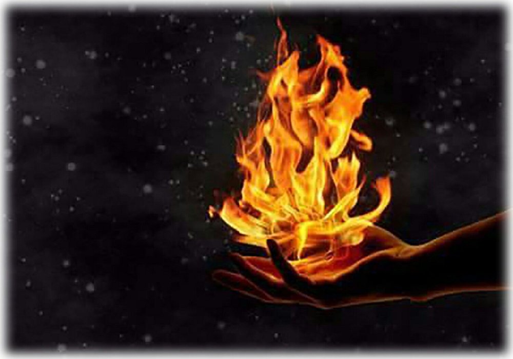 Девушка и огонь