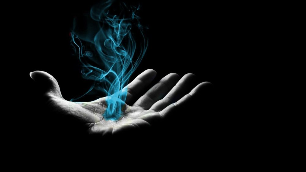 Огонь в руке