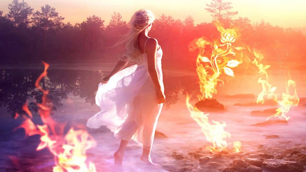 Человек огонь