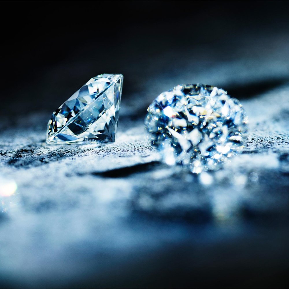 Бриллианты на ткани