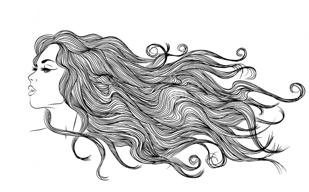 Волосы фон для фотошопа