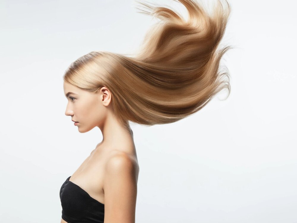 Девушка волосы