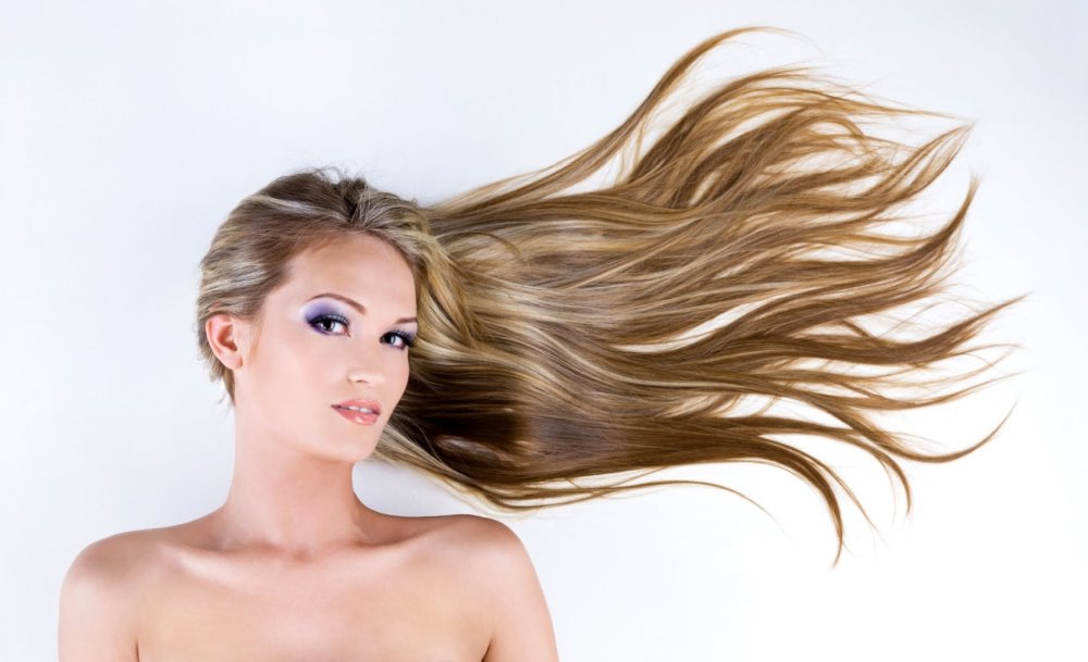 Волосы развеваются вектор