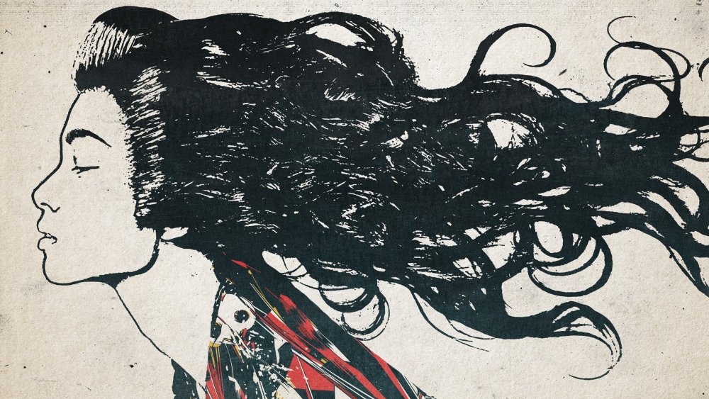 Девушка волосы