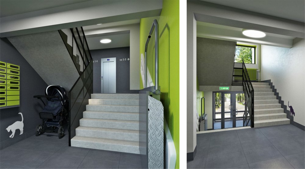 Современные подъезды