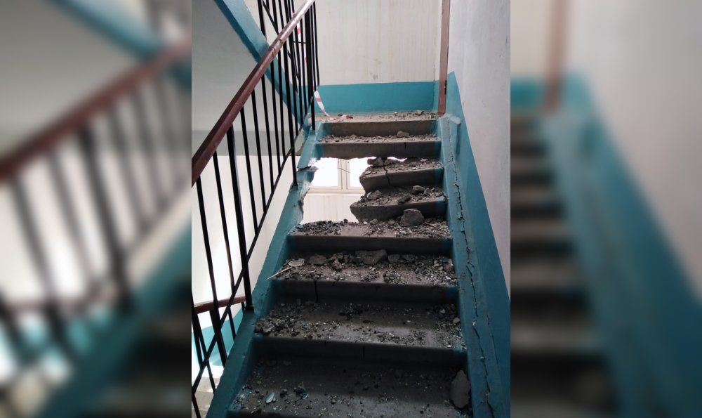 Лестница в подъезде