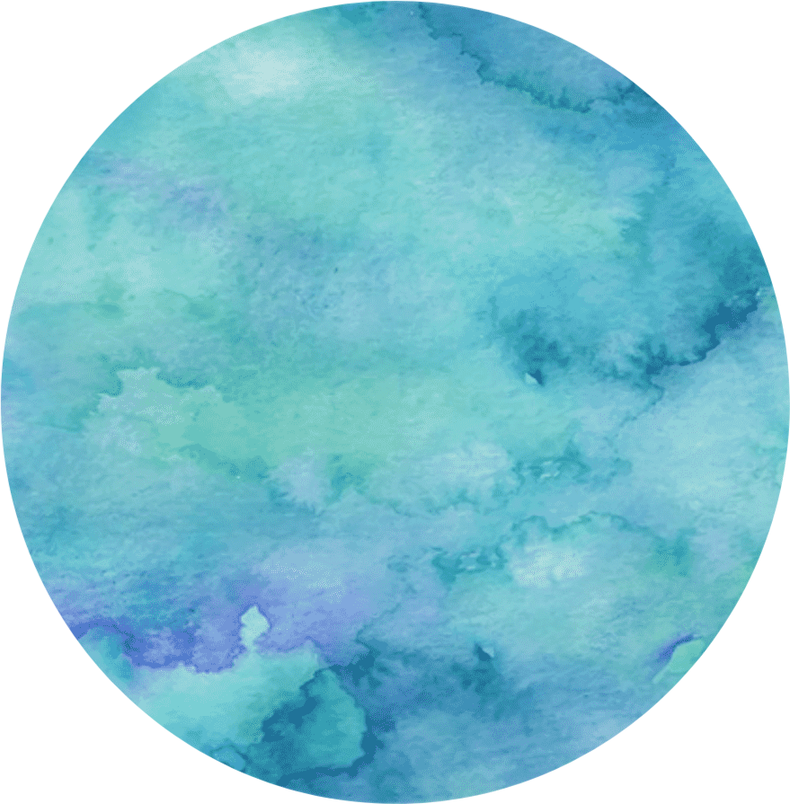 Акварельный круг