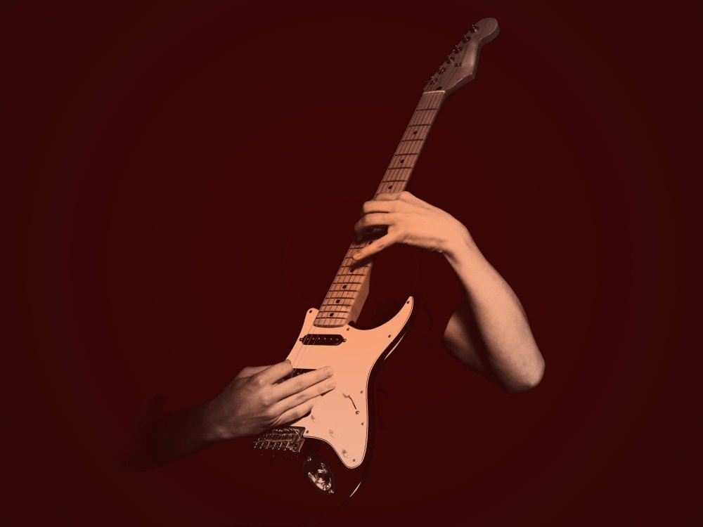 Электрогитара 4к