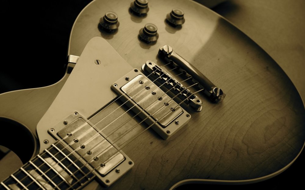 Gibson les Paul Custom Wallpaper