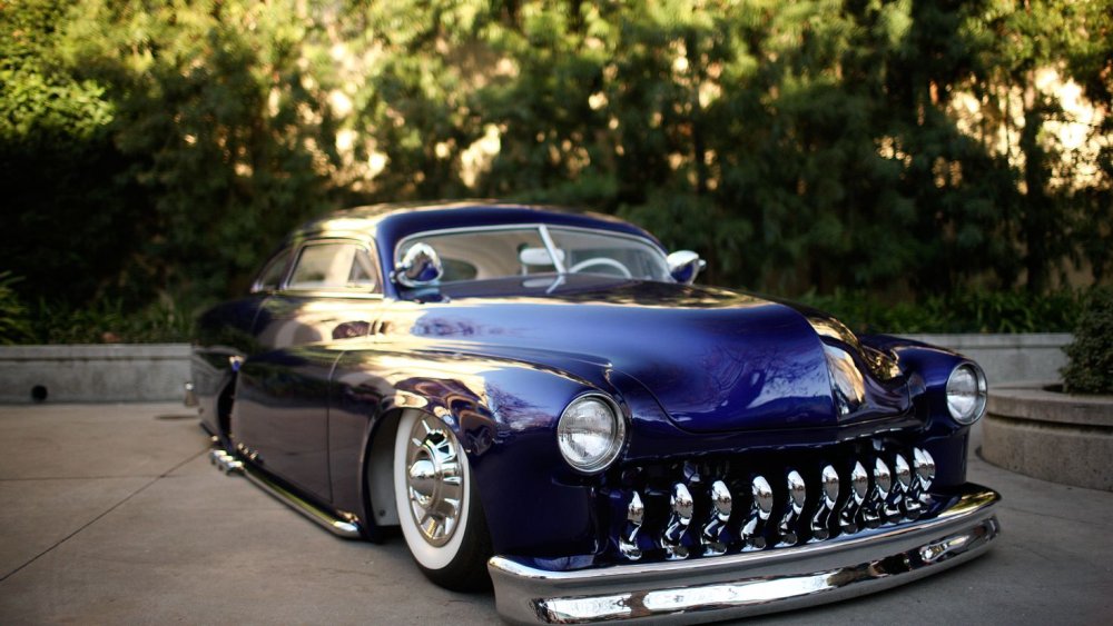 Автомобиль акварелью