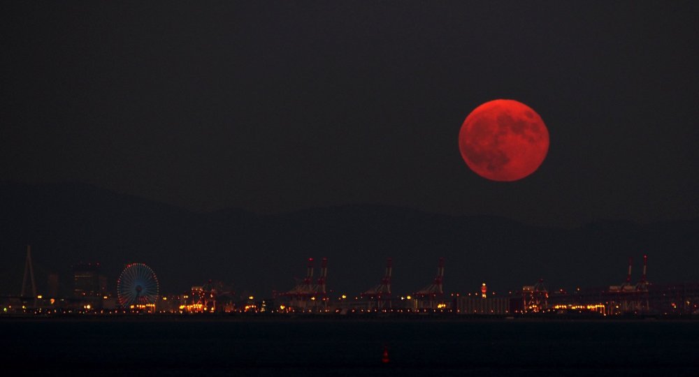 Кровавая Луна Эстетика