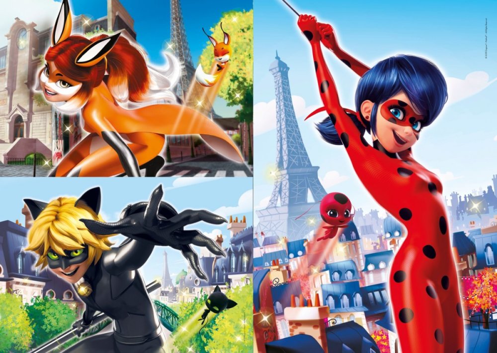 Супергерои леди баг