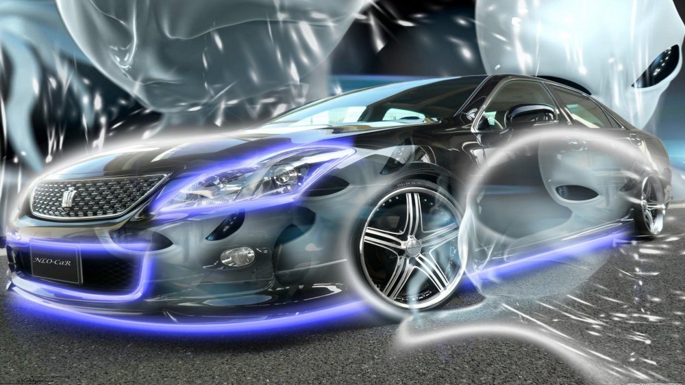 Обои 3d авто