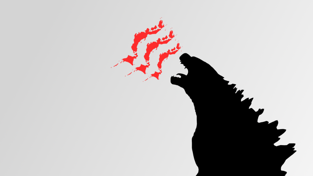 Годзилла лого