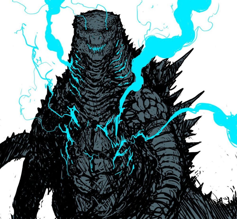 Годзилла 1