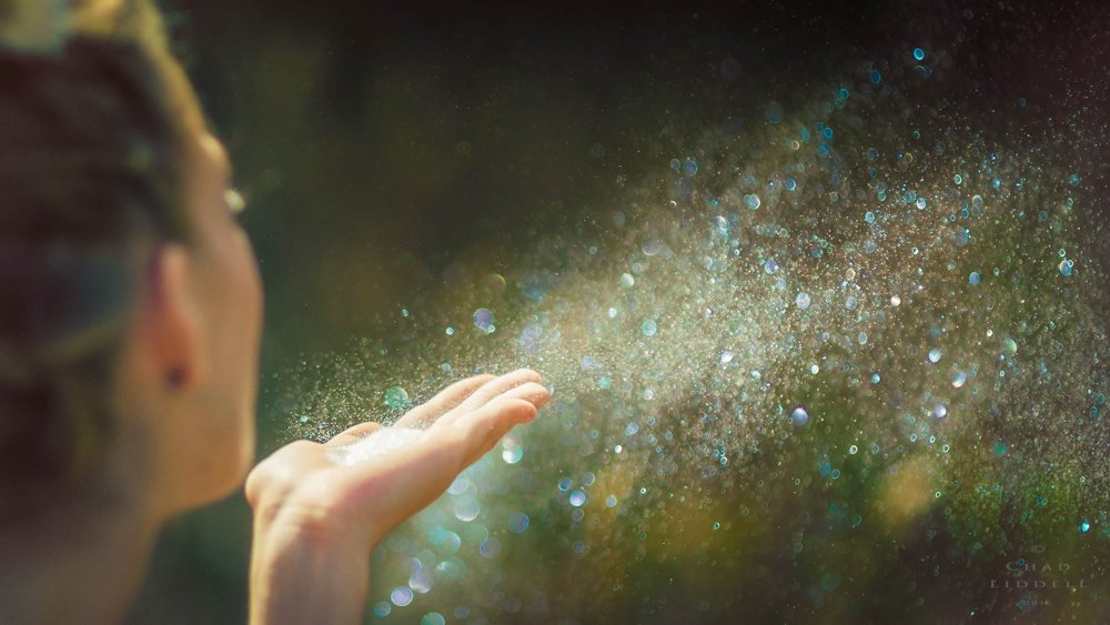 Пылинки в воздухе