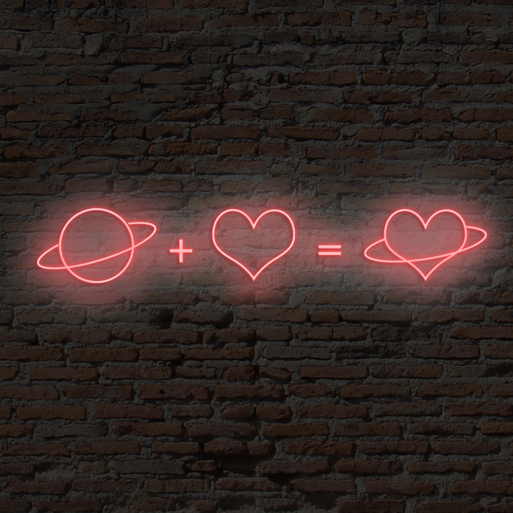 Сердце на фоне заката