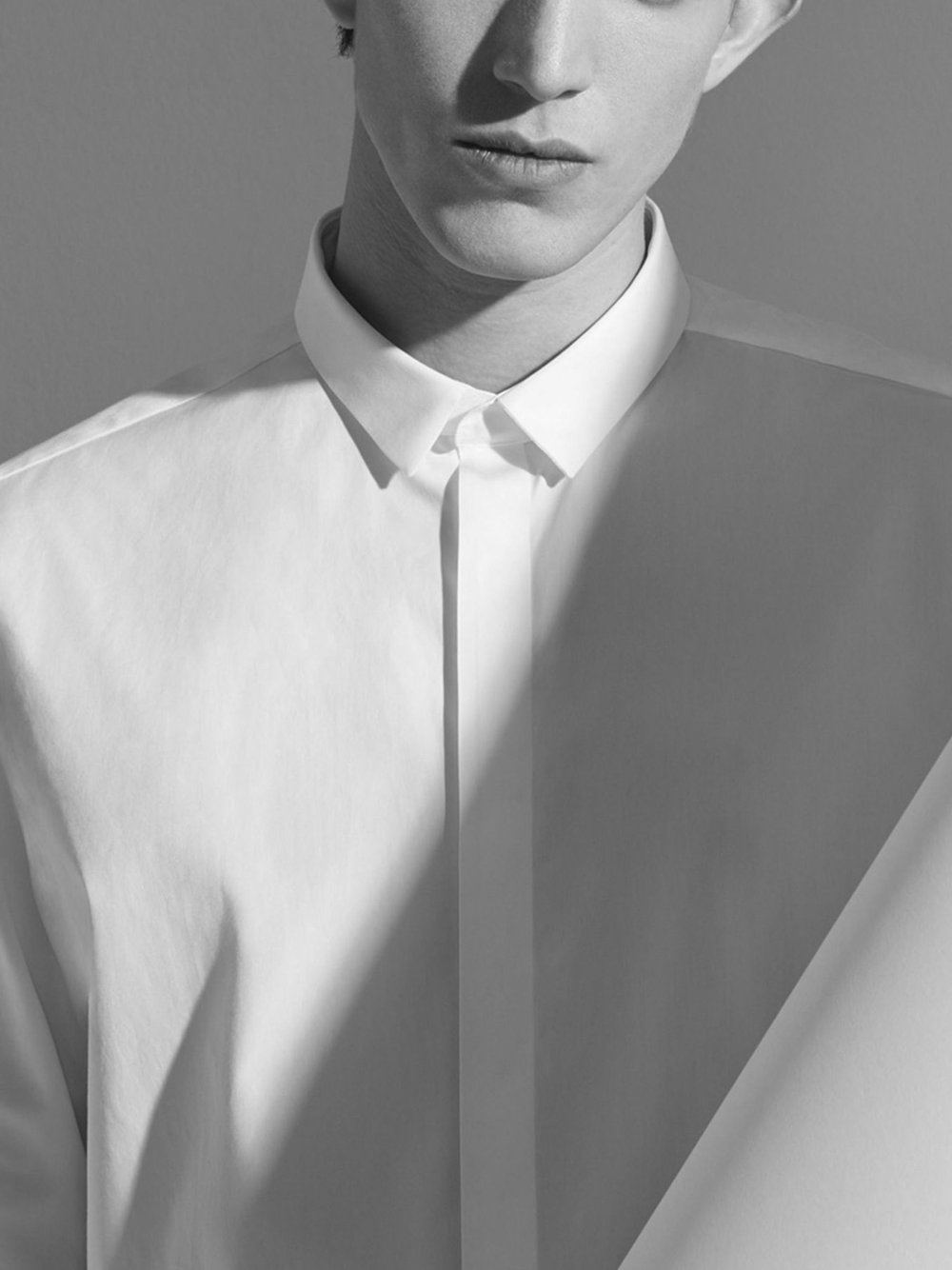 Белая рубашка Эстетика