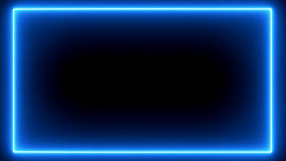 Неоновая рамка для вебки