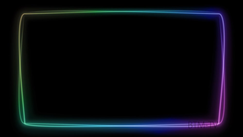 Неоновый прямоугольник