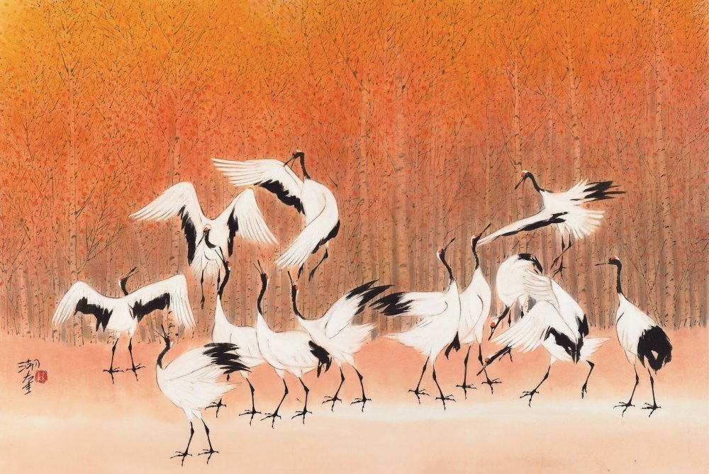 Журавль в России