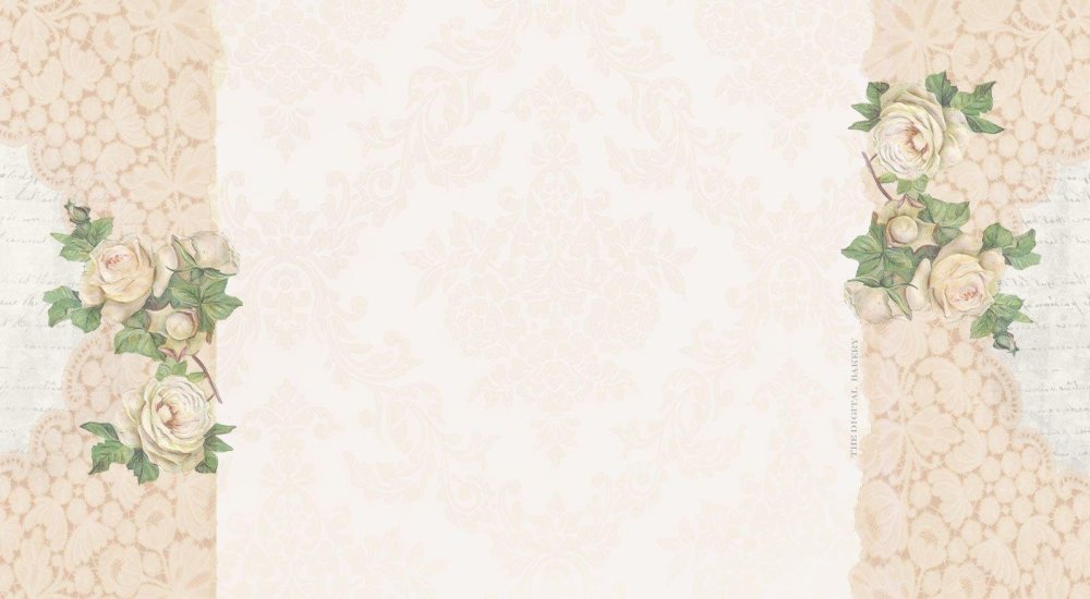 Акварельные цветы для пригласительных