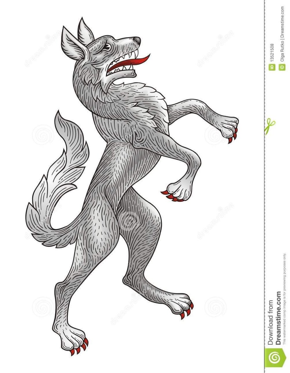 Волк геральдика