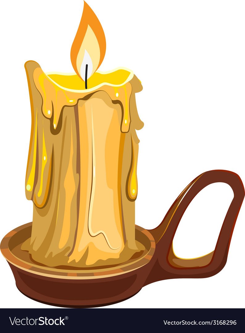 Свеча в подсвечнике