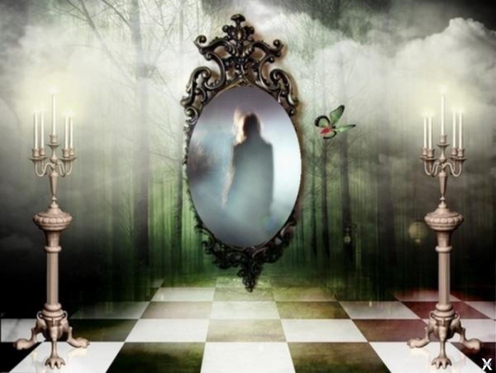 Старинные мистические зеркала