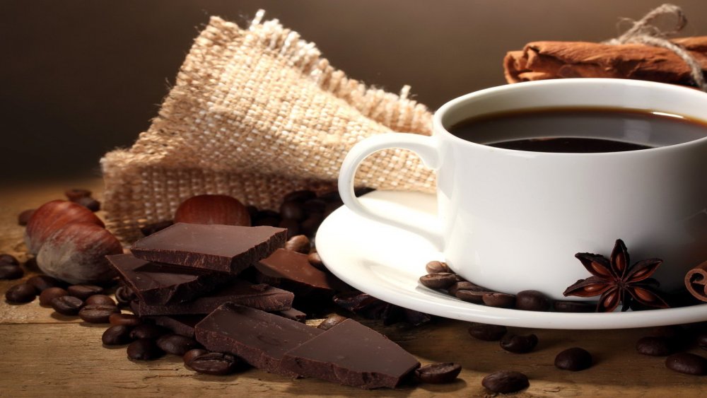 Картинки на рабочий стол кофе и шоколад