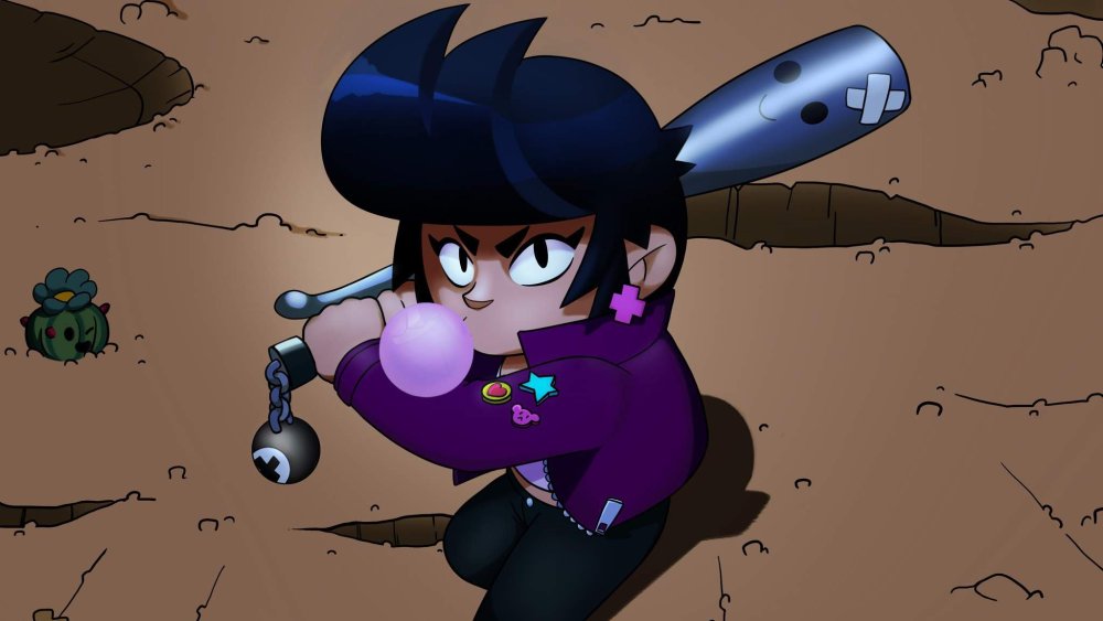 Биби из БРАВЛ старс в хорошем качестве