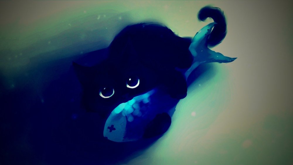 Обои крутые коты