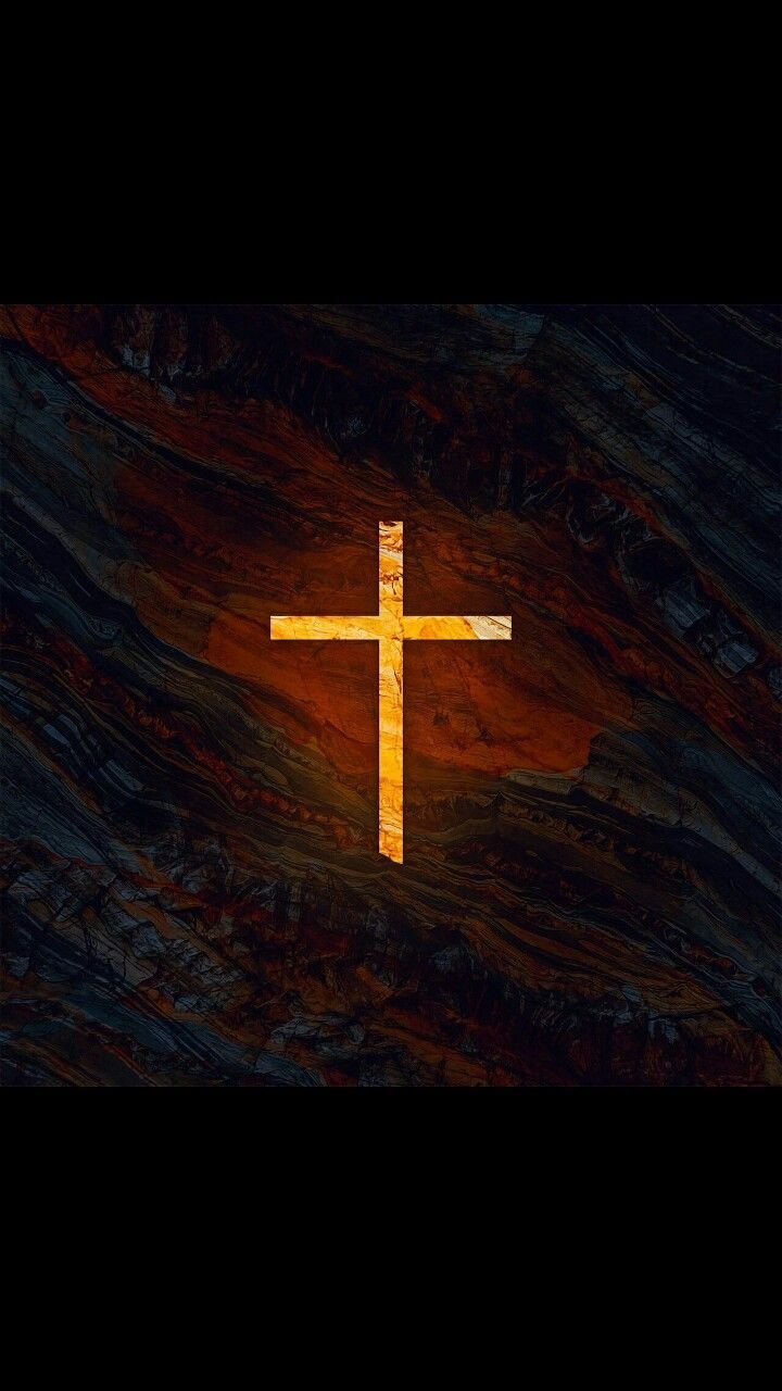 Коричневый фон крест