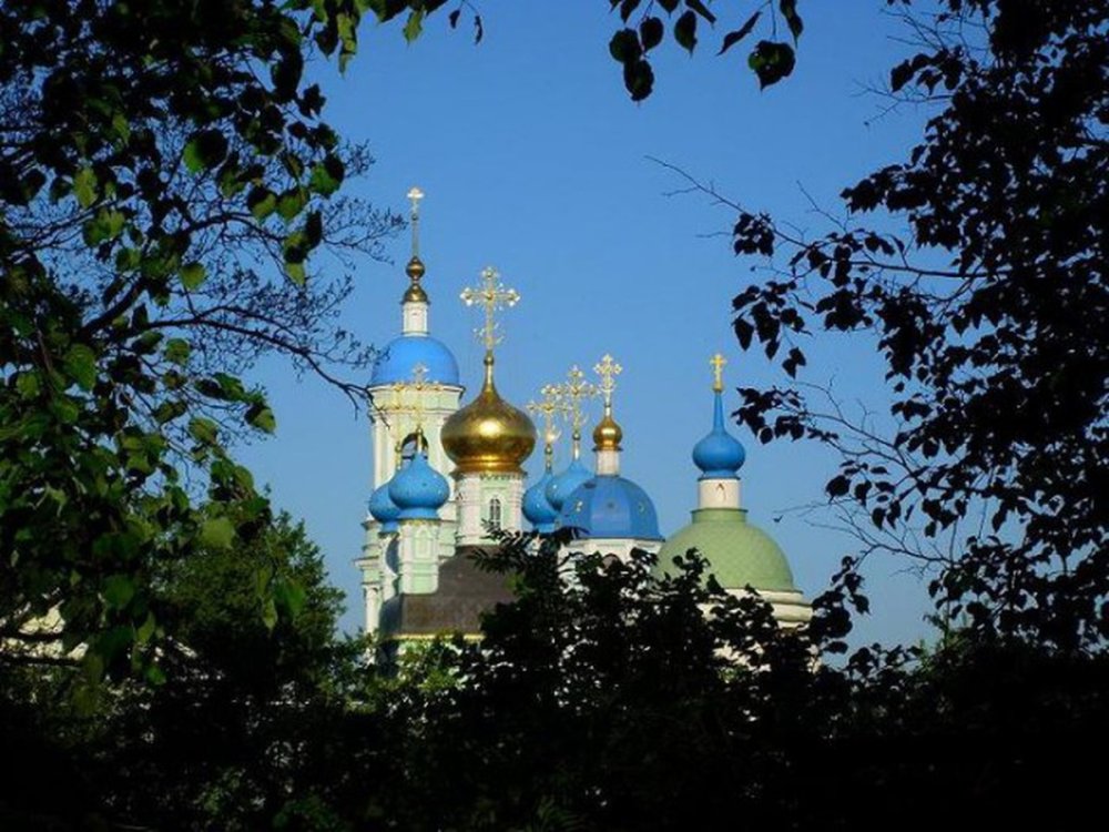 Логотип Оптиной пустыни