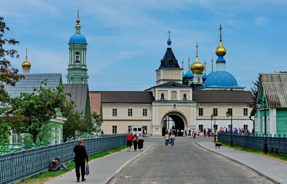 Калуга Оптина пустынь зима