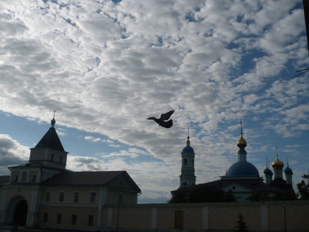 Оптина пустынь вечер