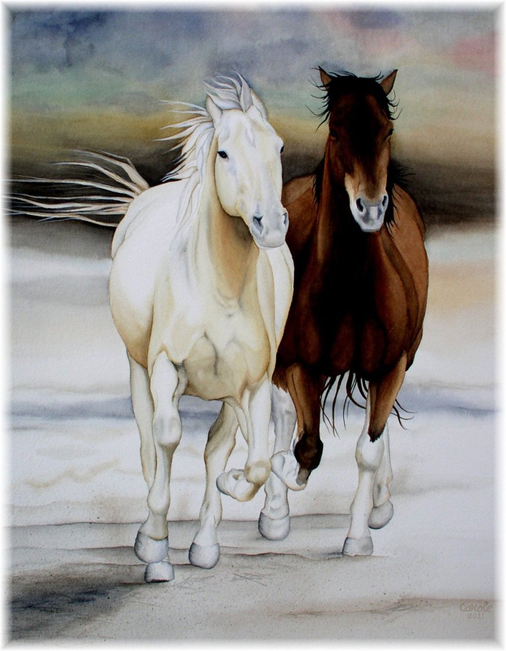 Фотообои лошади